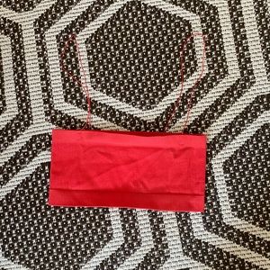 Red Cropped Spaghetti Strap Shirt